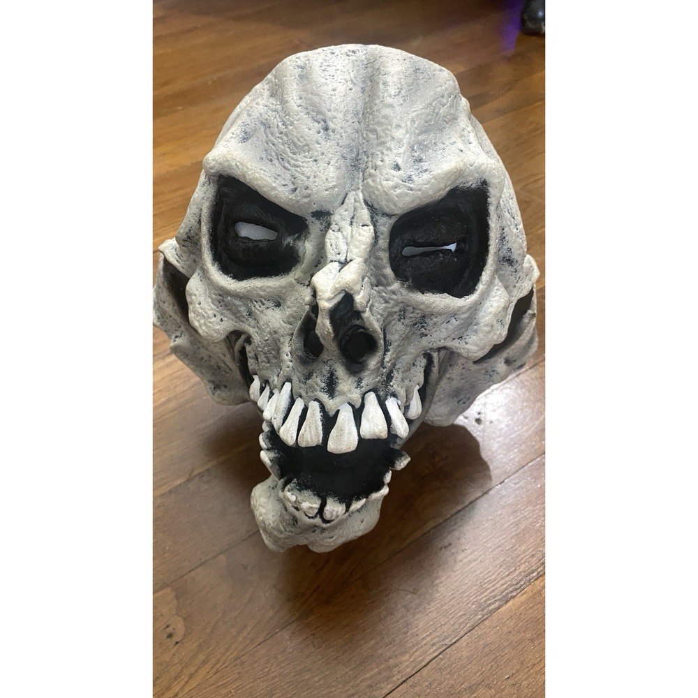 Don Post Studios Vintage Skull Costume Latex Mask Cosplay Party Halloween